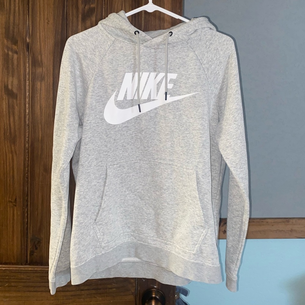 Nike Grey Heather Hoodie